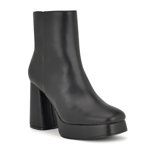 🟡 Nine West Velo Dress Booties - Black - Size 9M - PIOG - Picture 6 of 10